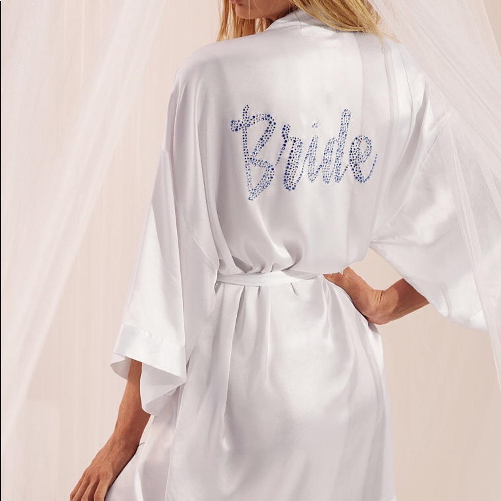 Victoria’s secret bridal robe